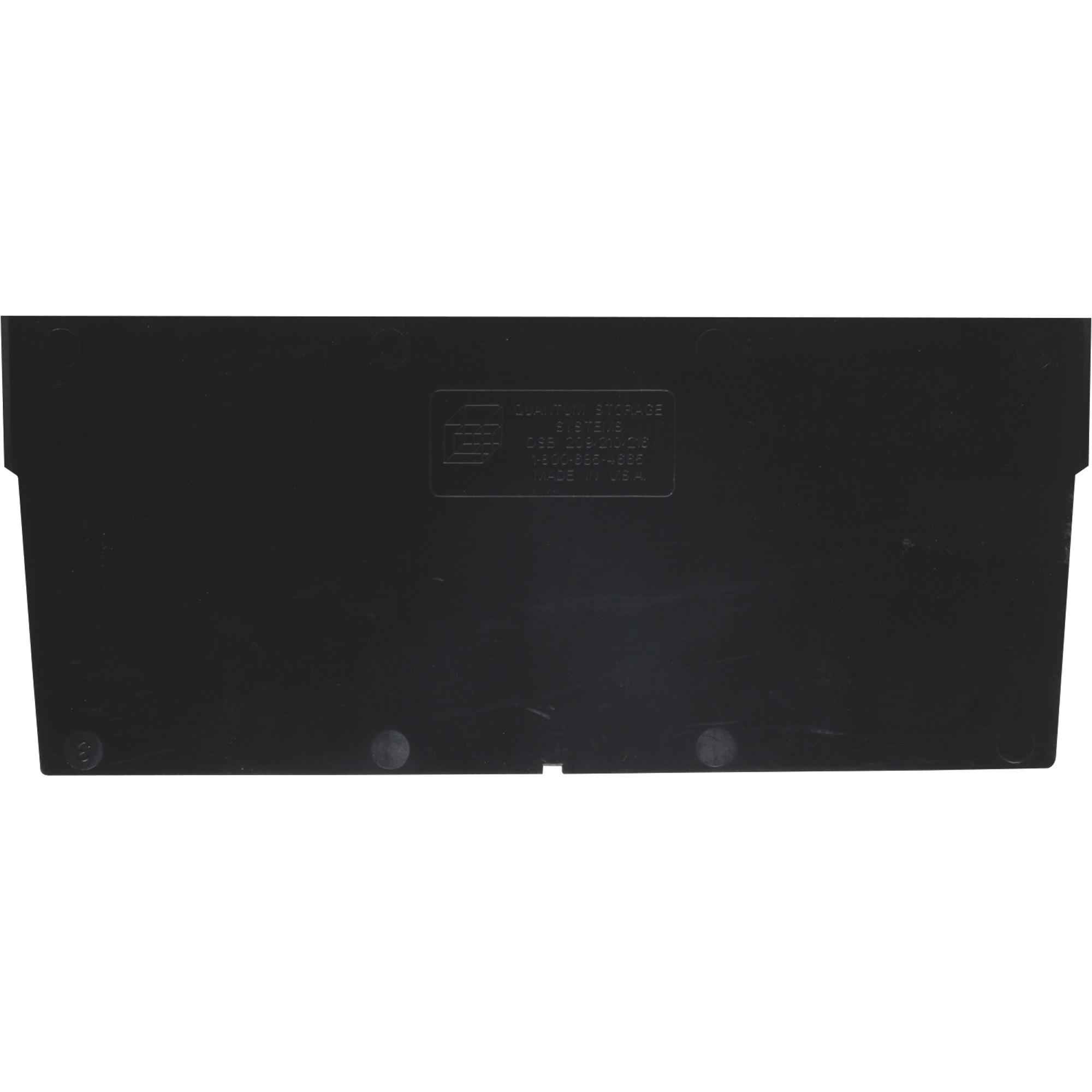 Quantum Storage Black Divider, 50-Pack, Model# DSB209/210/216